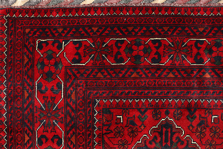 Dark Red Khal Mohammadi 6'  4" x 9'  5" - No. QA81654