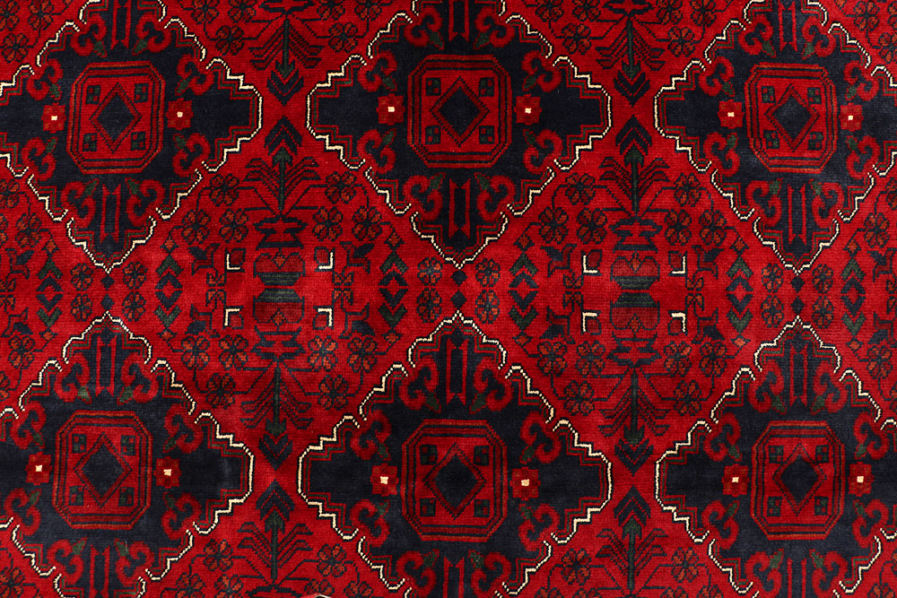 Dark Red Khal Mohammadi 6' 4 x 9' 5 - No. 67043 - ALRUG Rug Store