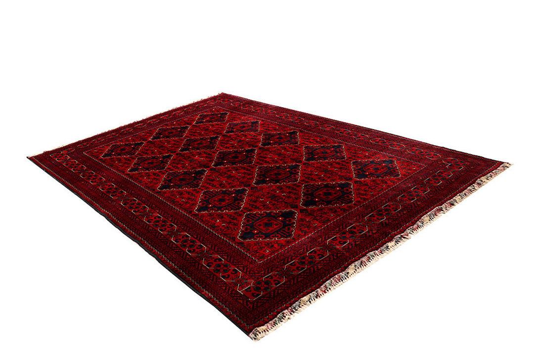 Dark Red Khal Mohammadi 6'  4" x 9'  5" - No. QA81654