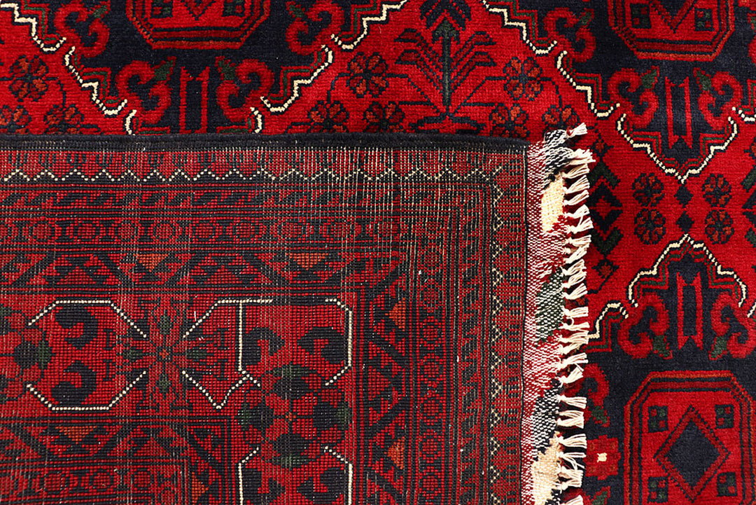 Dark Red Khal Mohammadi 6'  4" x 9'  5" - No. QA81654