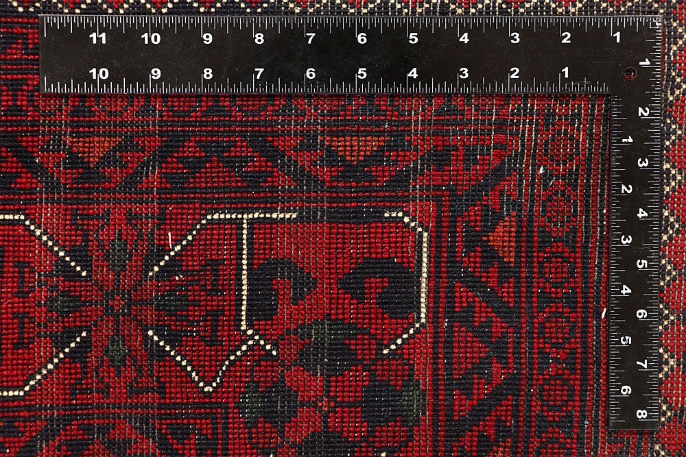 Dark Red Khal Mohammadi 6' 4 x 9' 5 - No. 67043 - ALRUG Rug Store