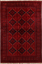 Dark Red Khal Mohammadi 6'  4" x 9'  5" - No. QA81654