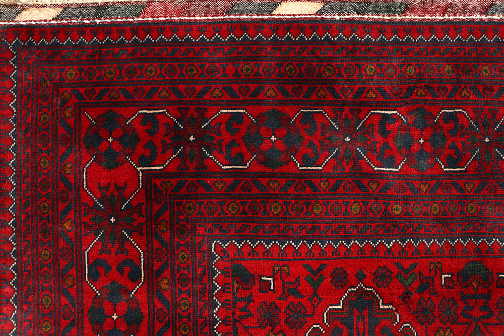 Dark Red Khal Mohammadi 6' 4 x 9' 2 - No. 67044 - ALRUG Rug Store