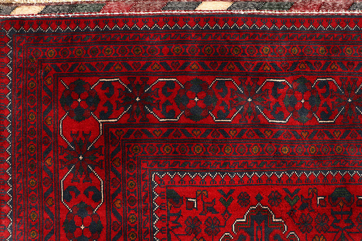 Dark Red Khal Mohammadi 6' 4 x 9' 2 - No. 67044 - ALRUG Rug Store