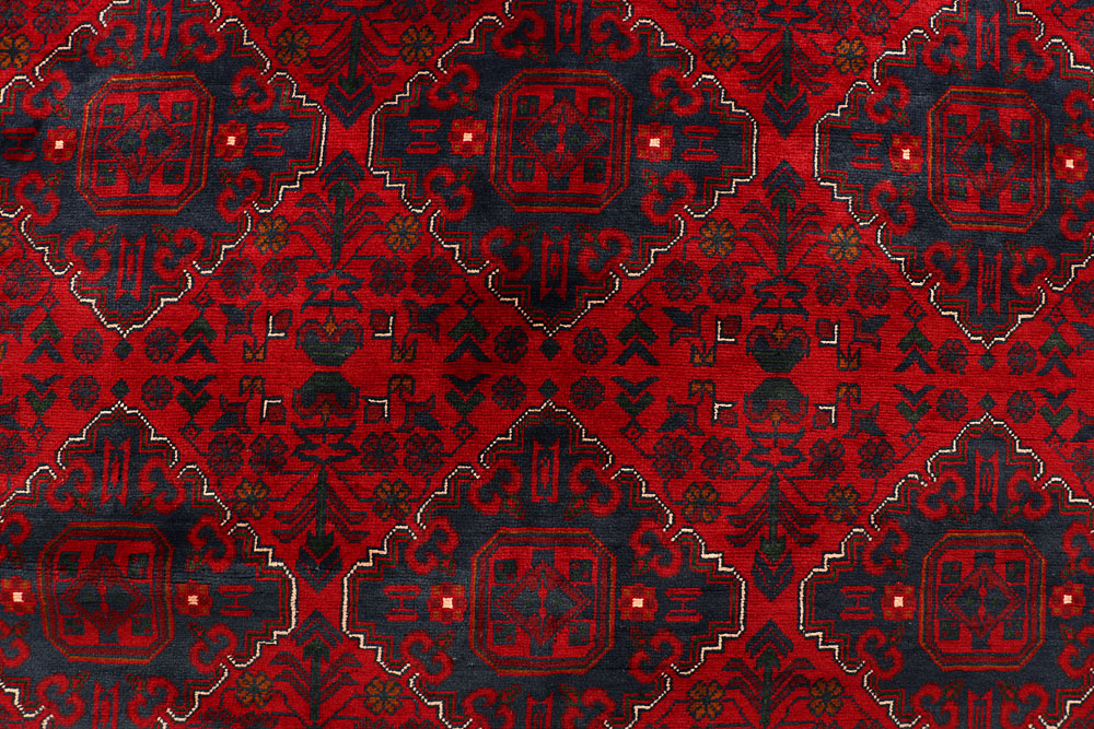 Dark Red Khal Mohammadi 6' 4 x 9' 2 - No. 67044 - ALRUG Rug Store