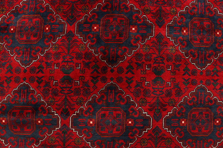 Dark Red Khal Mohammadi 6' 4 x 9' 2 - No. 67044 - ALRUG Rug Store