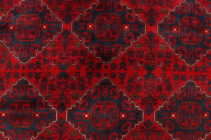 Dark Red Khal Mohammadi 6'  4" x 9'  2" - No. QA92563