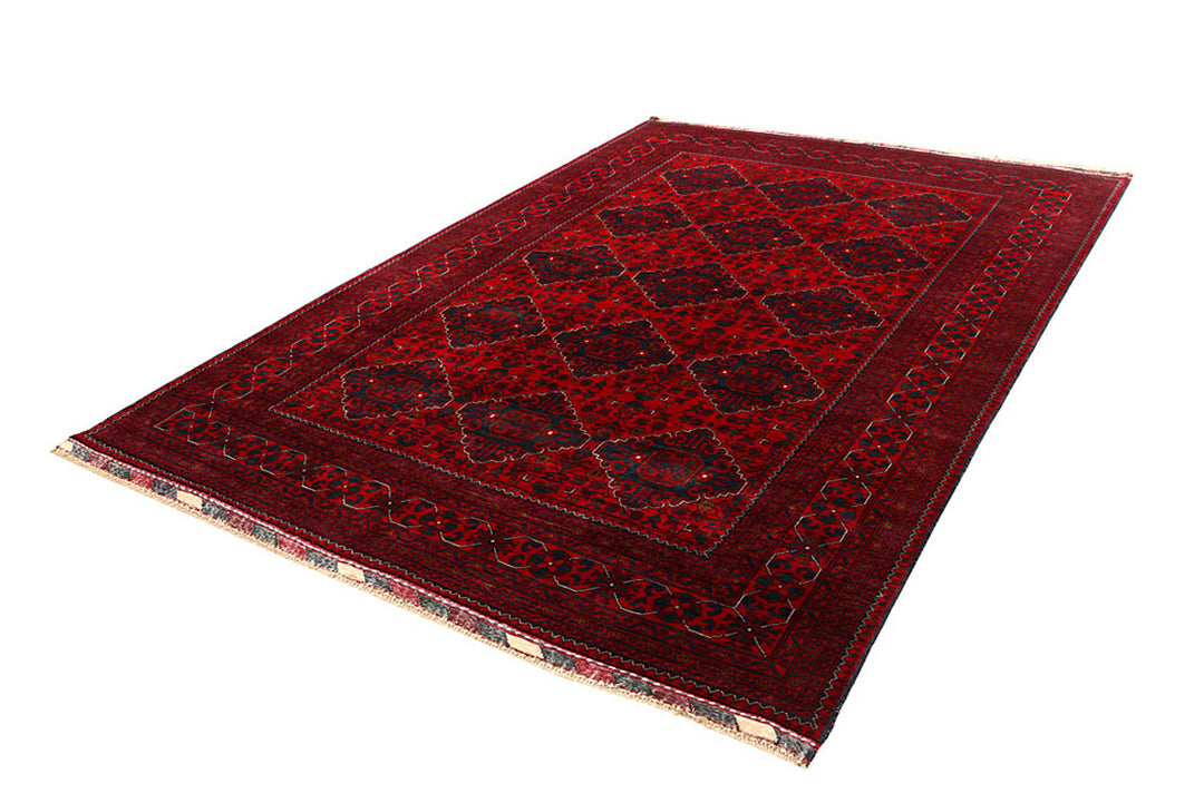 Dark Red Khal Mohammadi 6'  4" x 9'  2" - No. QA92563