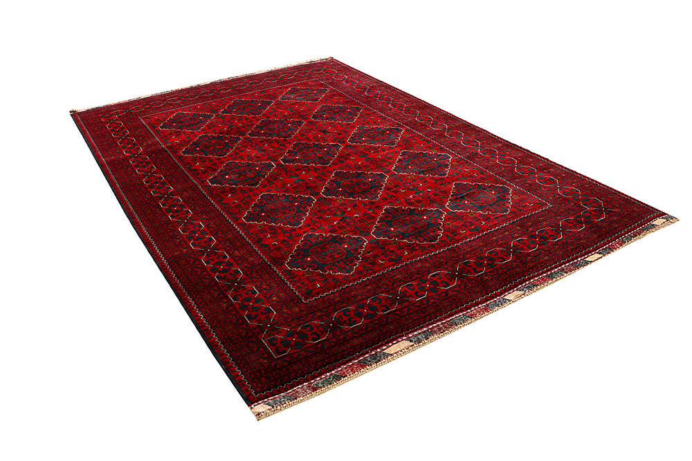 Dark Red Khal Mohammadi 6' 4 x 9' 2 - No. 67044 - ALRUG Rug Store