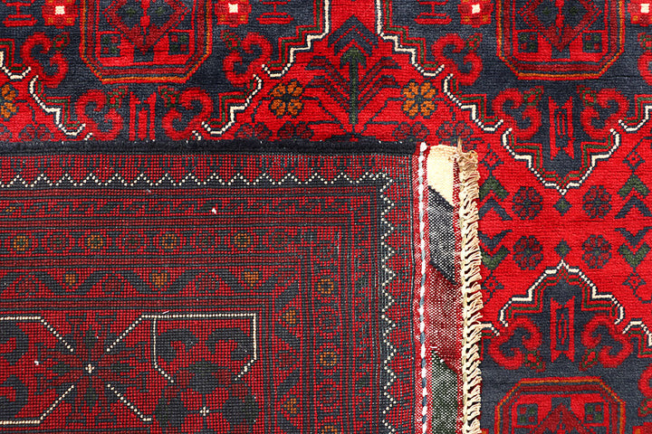Dark Red Khal Mohammadi 6' 4 x 9' 2 - No. 67044 - ALRUG Rug Store