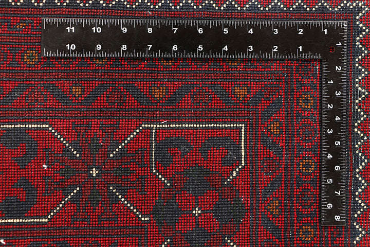 Dark Red Khal Mohammadi 6' 4 x 9' 2 - No. 67044 - ALRUG Rug Store