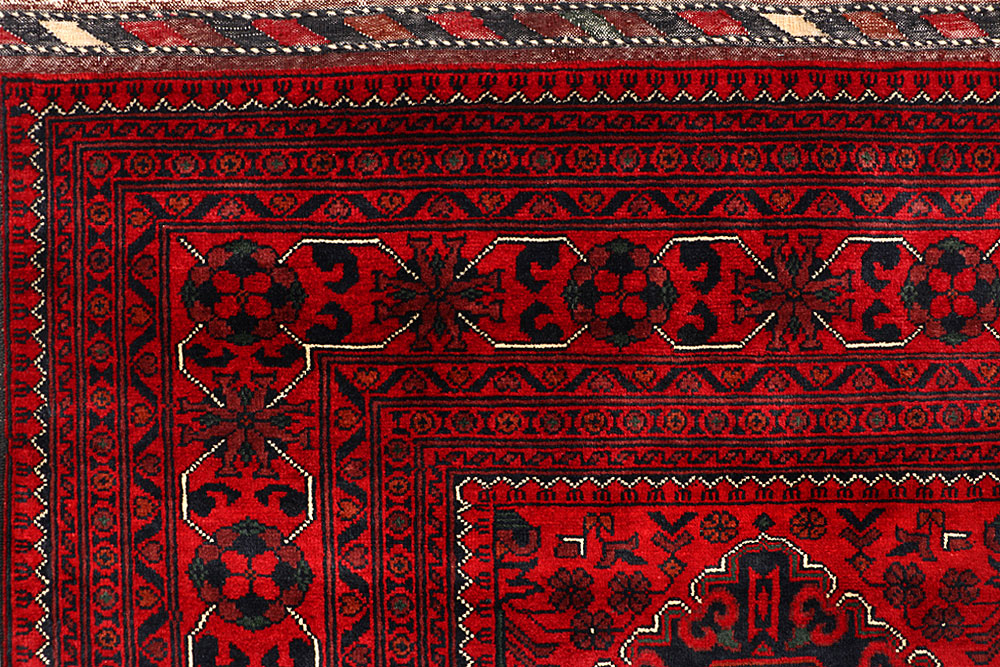 Dark Red Khal Mohammadi 6' 6 x 9' 6 - No. 67045 - ALRUG Rug Store