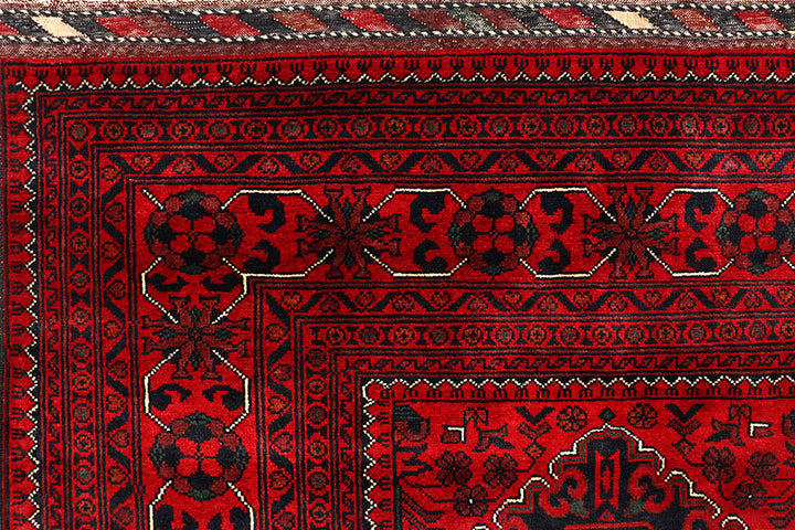 Dark Red Khal Mohammadi 6' 6 x 9' 6 - No. 67045 - ALRUG Rug Store