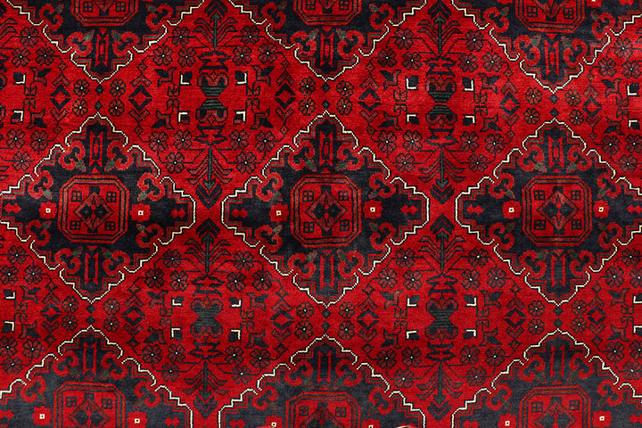 Dark Red Khal Mohammadi 6' 6 x 9' 6 - No. 67045 - ALRUG Rug Store