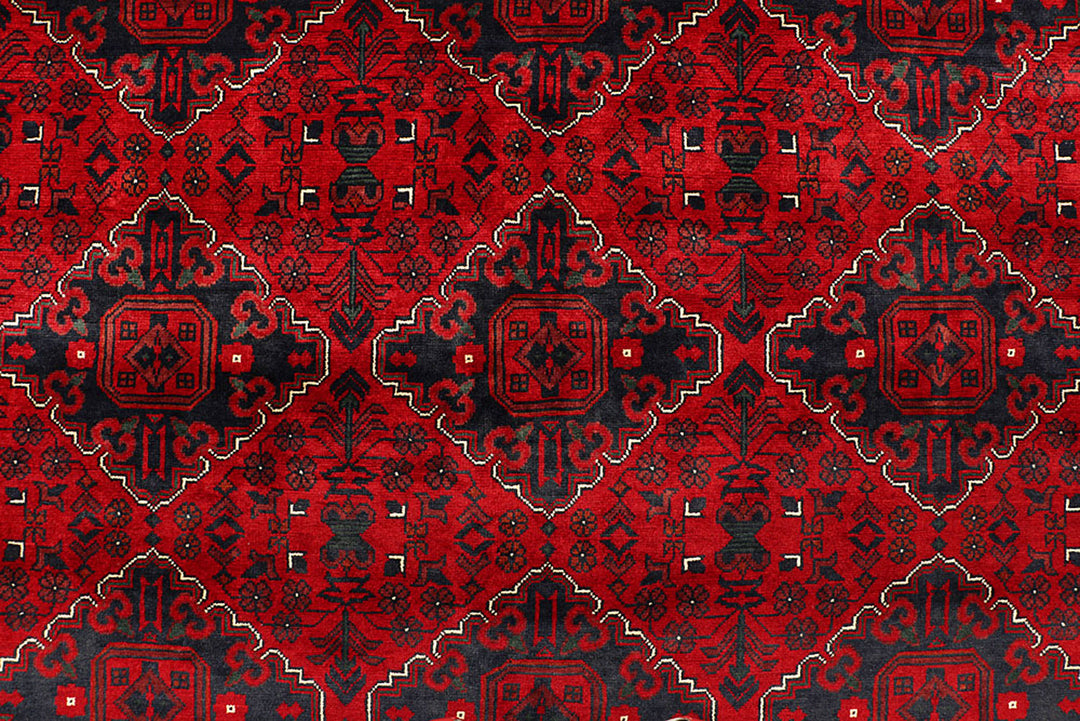 Dark Red Khal Mohammadi 6'  6" x 9'  6" - No. QA52848