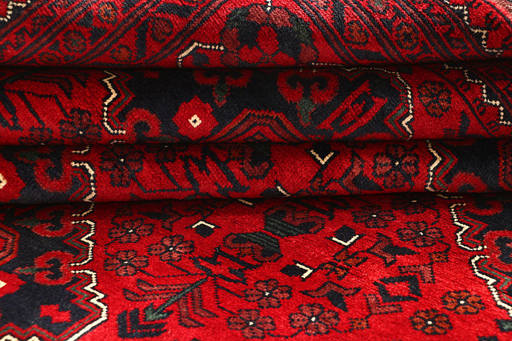 Dark Red Khal Mohammadi 6' 6 x 9' 6 - No. 67045 - ALRUG Rug Store