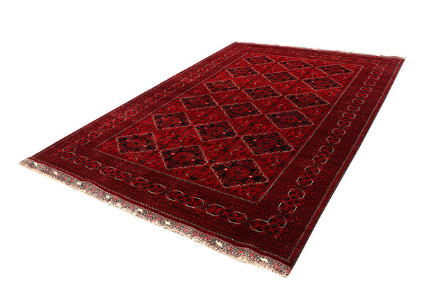 Dark Red Khal Mohammadi 6' 6 x 9' 6 - No. 67045 - ALRUG Rug Store