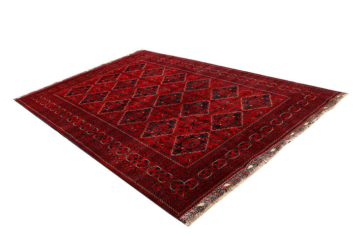 Dark Red Khal Mohammadi 6' 6 x 9' 6 - No. 67045 - ALRUG Rug Store