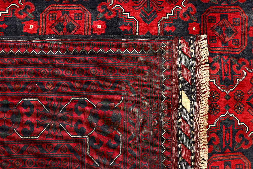 Dark Red Khal Mohammadi 6' 6 x 9' 6 - No. 67045 - ALRUG Rug Store