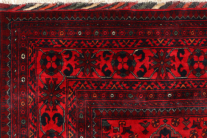 Dark Red Khal Mohammadi 6'  4" x 9'  10" - No. QA78289