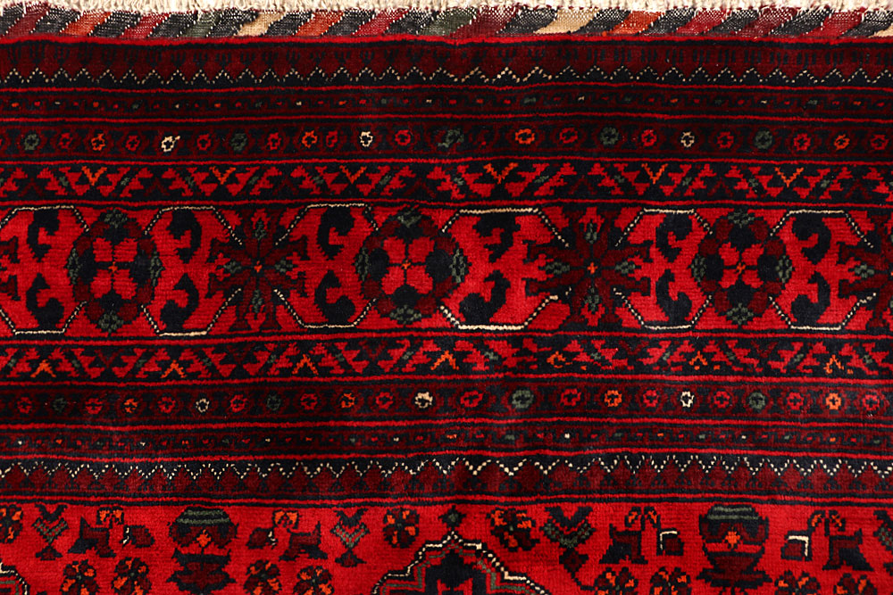 Dark Red Khal Mohammadi 6' 4 x 9' 10 - No. 67046 - ALRUG Rug Store