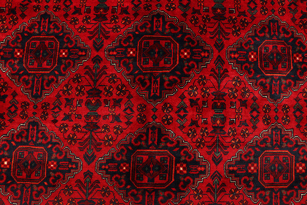 Dark Red Khal Mohammadi 6'  4" x 9'  10" - No. QA78289
