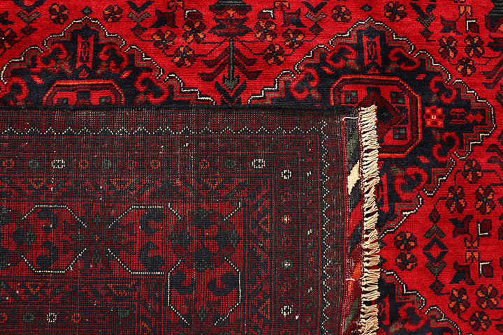 Dark Red Khal Mohammadi 6'  4" x 9'  10" - No. QA78289