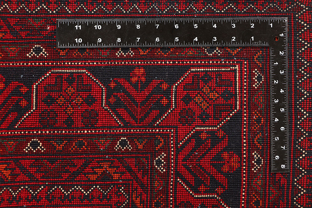 Dark Red Khal Mohammadi 6' 3 x 9' 4 - No. 67047 - ALRUG Rug Store