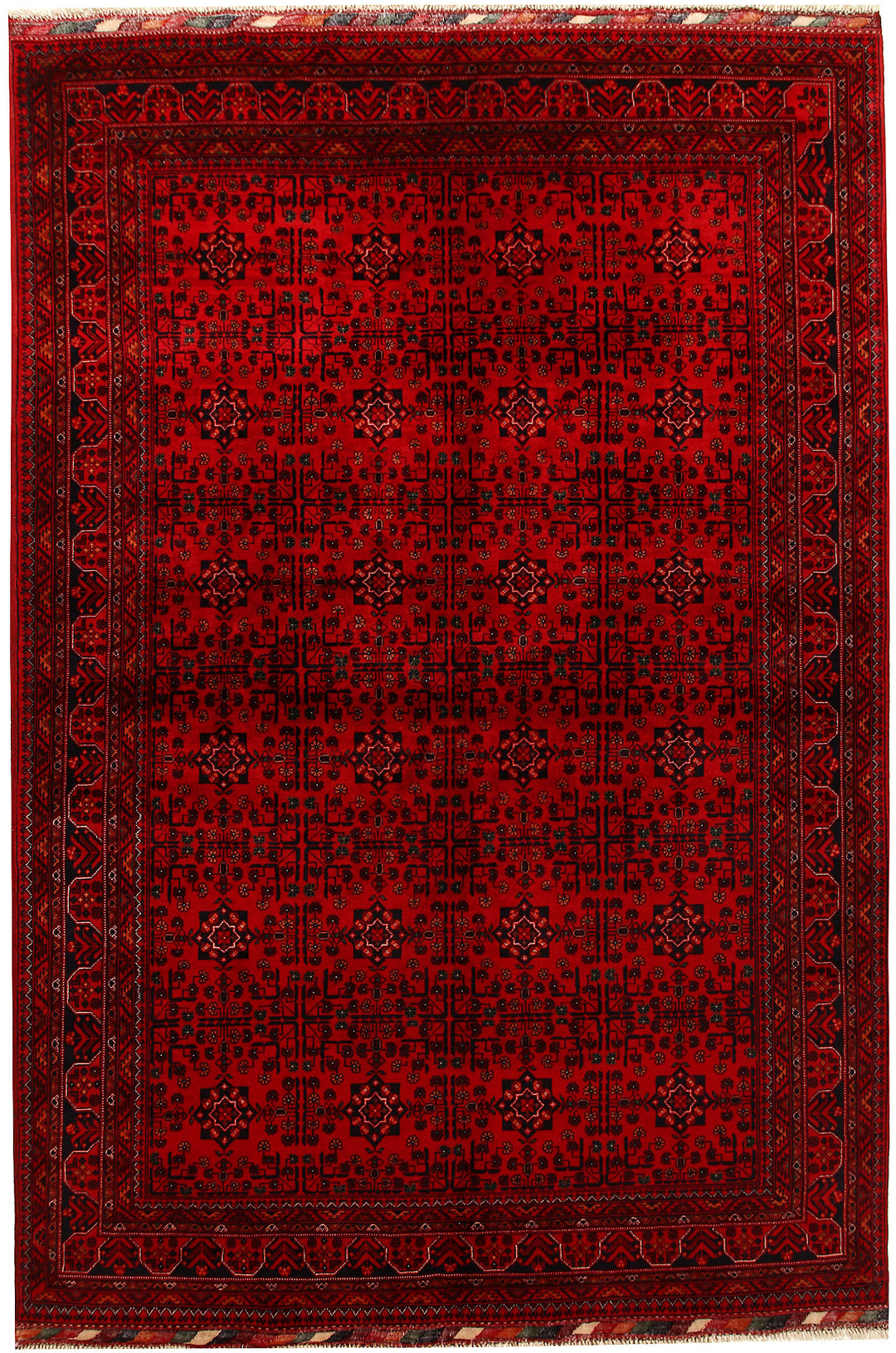 Dark Red Khal Mohammadi 6' 3 x 9' 4 - No. 67047 - ALRUG Rug Store