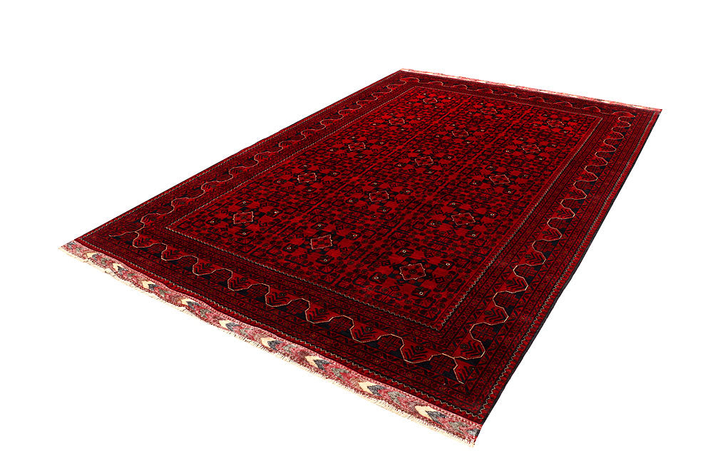 Dark Red Khal Mohammadi 6' 6 x 9' 8 - No. 67048 - ALRUG Rug Store