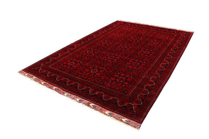 Dark Red Khal Mohammadi 6' 6 x 9' 8 - No. 67048 - ALRUG Rug Store