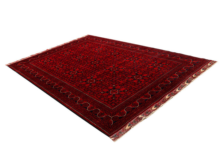 Dark Red Khal Mohammadi 6' 6 x 9' 8 - No. 67048 - ALRUG Rug Store
