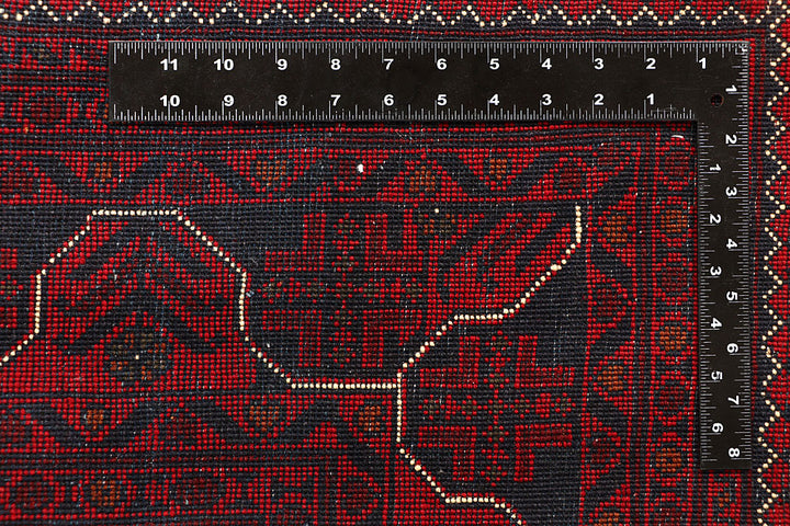 Dark Red Khal Mohammadi 6' 6 x 9' 8 - No. 67048 - ALRUG Rug Store