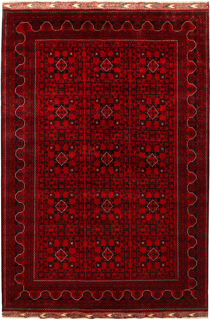 Dark Red Khal Mohammadi 6' 6 x 9' 8 - No. 67048 - ALRUG Rug Store