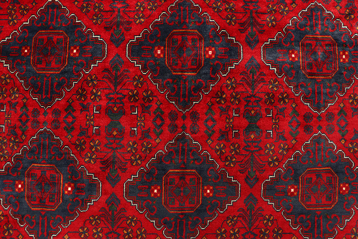 Dark Red Khal Mohammadi 6' 6 x 9' 3 - No. 67049 - ALRUG Rug Store