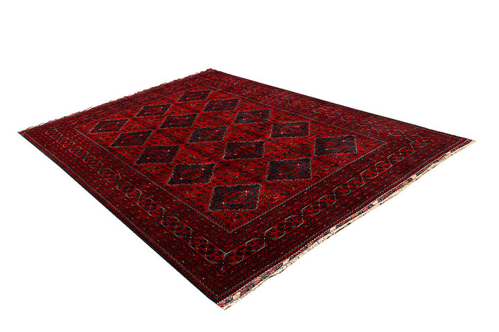 Dark Red Khal Mohammadi 6'  6" x 9'  3" - No. QA24458