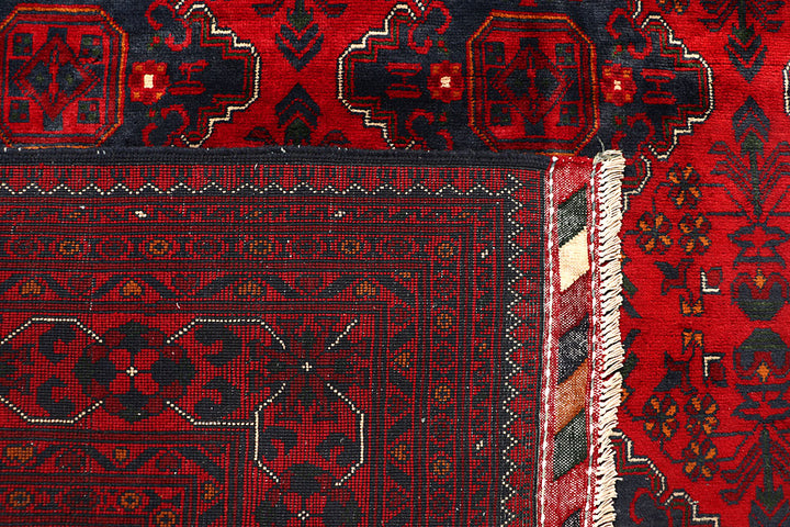 Dark Red Khal Mohammadi 6' 6 x 9' 3 - No. 67049 - ALRUG Rug Store