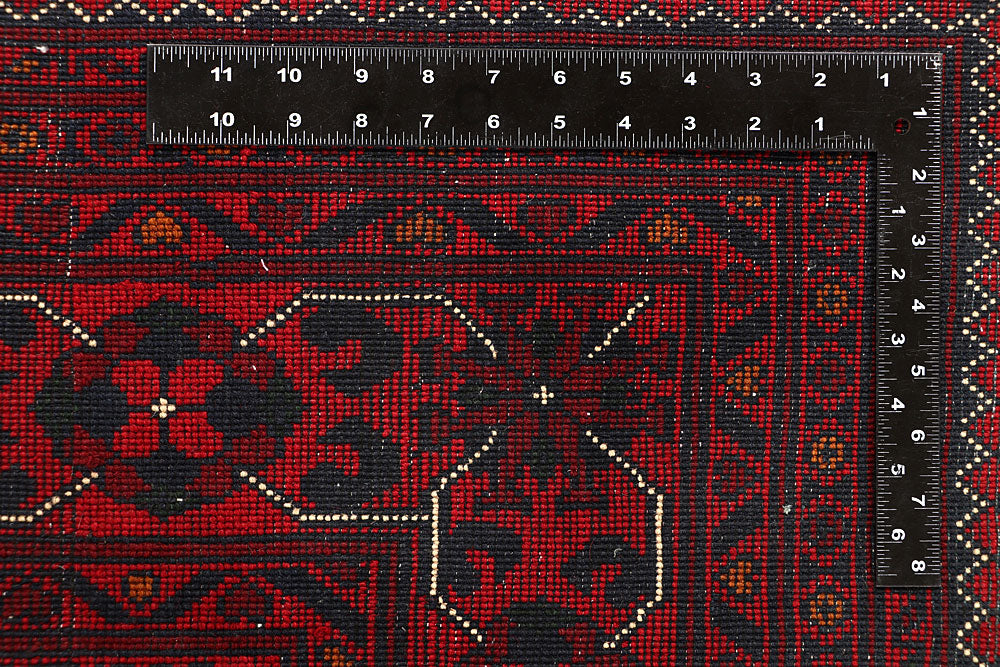 Dark Red Khal Mohammadi 6' 6 x 9' 3 - No. 67049 - ALRUG Rug Store