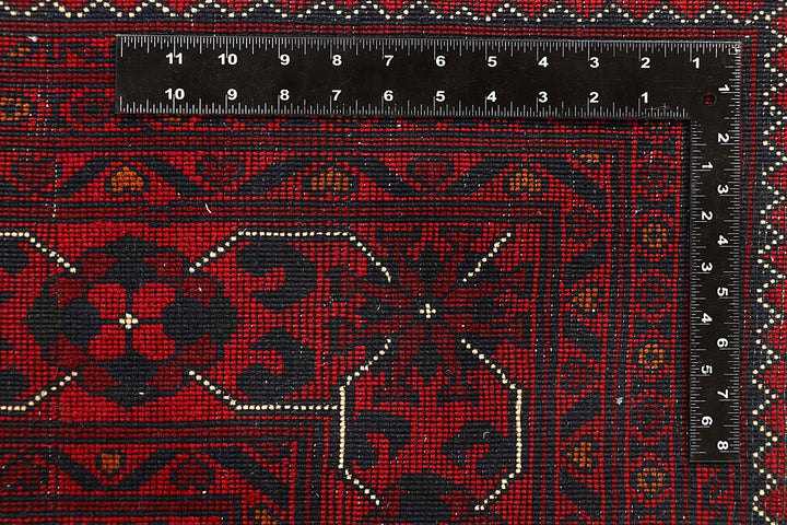 Dark Red Khal Mohammadi 6' 6 x 9' 3 - No. 67049 - ALRUG Rug Store