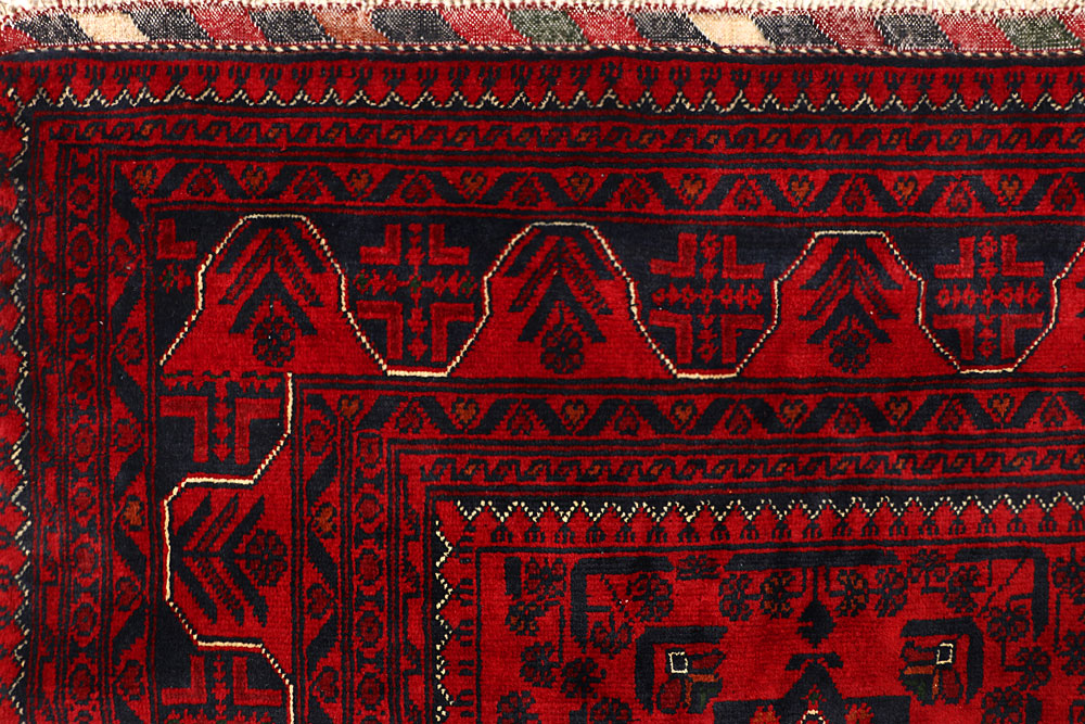 Dark Red Khal Mohammadi 6' 4 x 9' 7 - No. 67050 - ALRUG Rug Store
