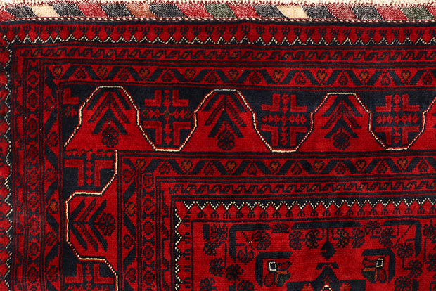 Dark Red Khal Mohammadi 6'  4" x 9'  7" - No. QA16425