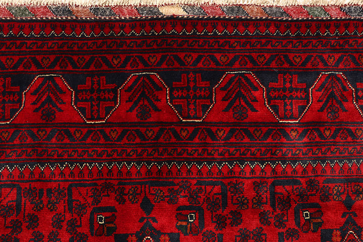 Dark Red Khal Mohammadi 6' 4 x 9' 7 - No. 67050 - ALRUG Rug Store