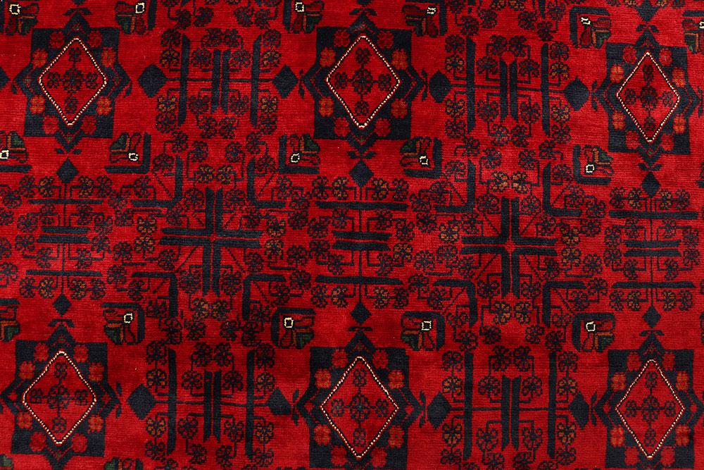 Dark Red Khal Mohammadi 6' 4 x 9' 7 - No. 67050 - ALRUG Rug Store