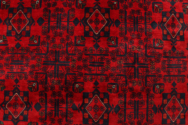 Dark Red Khal Mohammadi 6' 4 x 9' 7 - No. 67050 - ALRUG Rug Store