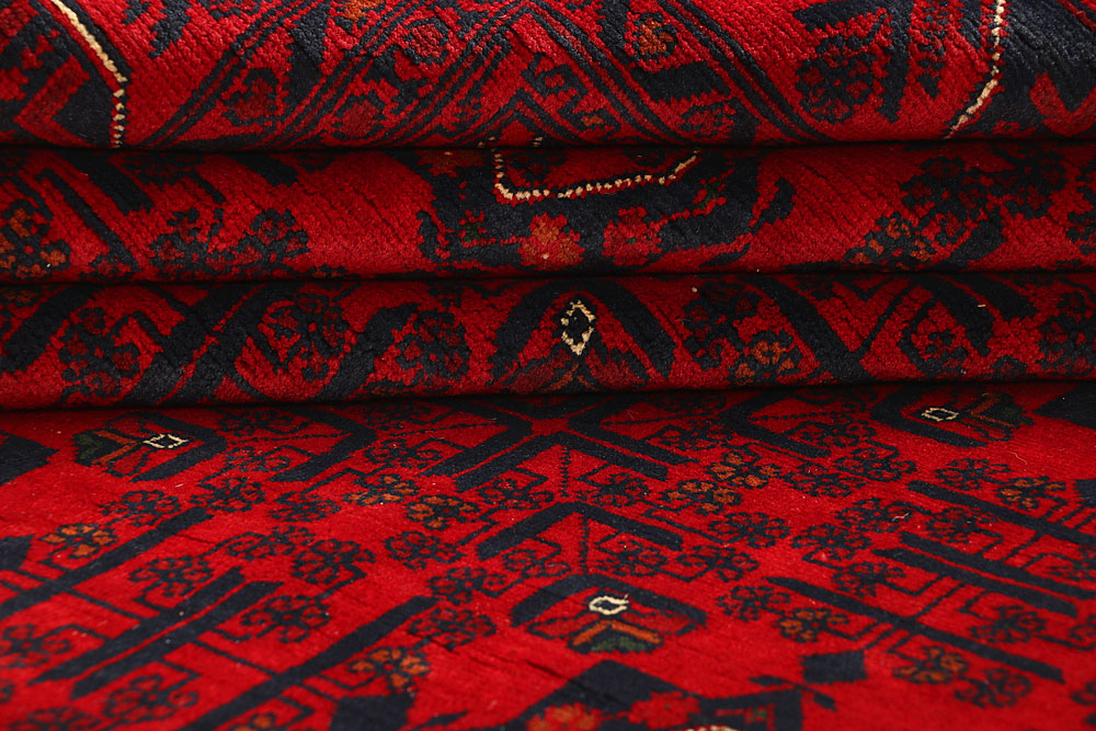 Dark Red Khal Mohammadi 6' 4 x 9' 7 - No. 67050 - ALRUG Rug Store