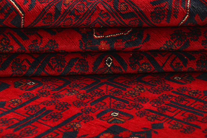 Dark Red Khal Mohammadi 6' 4 x 9' 7 - No. 67050 - ALRUG Rug Store
