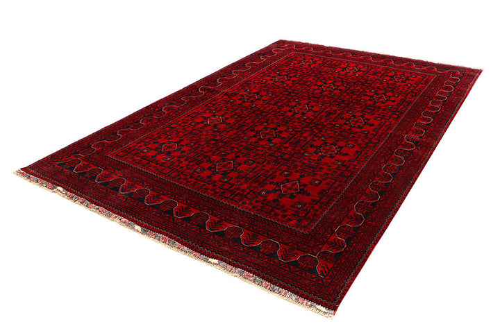 Dark Red Khal Mohammadi 6'  4" x 9'  7" - No. QA16425