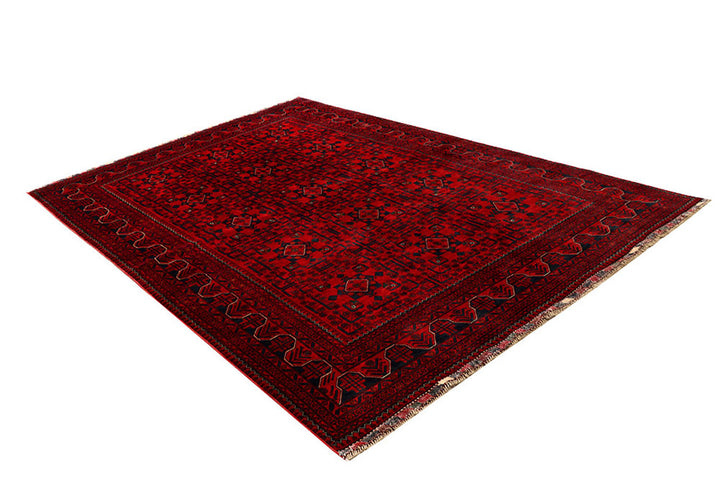 Dark Red Khal Mohammadi 6'  4" x 9'  7" - No. QA16425