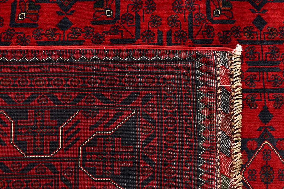 Dark Red Khal Mohammadi 6'  4" x 9'  7" - No. QA16425