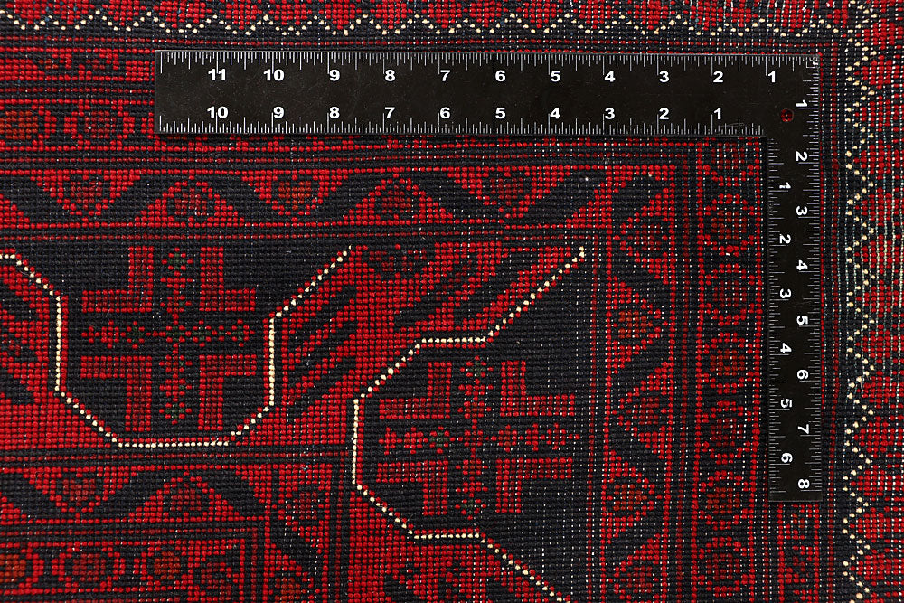 Dark Red Khal Mohammadi 6' 4 x 9' 7 - No. 67050 - ALRUG Rug Store